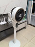 扬子（YANGZI）电风扇空气循环扇智能遥控风扇家用卧室客厅大风量落地扇台扇两用低音摇头净化循环扇 陶瓷白语音款【8字摇头+语音控制】 空气循环扇 实拍图