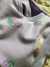 Hello Kitty女童马甲儿童背心棉春装保暖2025新款洋气针织马夹秋季外穿童装 深粉碎花513057 150 CM适合145-155 实拍图