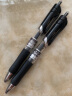 晨光(M&G)文具K35/0.5mm黑色中性笔 按动中性笔 经典子弹头签字笔 学生/办公用水笔 12支/盒 实拍图