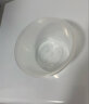 沉弗一次性碗外卖打包盒塑料饭盒快餐盒泡面汤碗带盖圆形食品级餐盒 450ml圆形透明450套（整箱） 实拍图