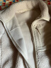 无印良品 MUJI 男女通用 羊羔绒 拉链夹克 毛绒加绒厚外套 秋冬季 浅米色 XXS-XS 晒单实拍图
