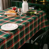 艾薇桌布圣诞长方形防烫餐桌布茶几台布140*250cm丰收绿格 实拍图