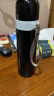 富光 星辰系列保温杯男女便携水杯茶杯 真空不锈钢保温杯具 学生带杯盖杯子黑色 500ML(WFZ6007-500T) 实拍图
