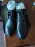 金利来（Goldlion）男靴秋冬皮鞋男加绒男鞋正装皮靴防滑花纹保暖短靴男士皮鞋 黑色 42 实拍图