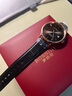罗西尼（ROSSINI）手表男国表自动机械表男士手表时尚商务防水腕表生日礼物送男友 黑盘黑皮机械男表518827G04B 实拍图