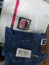 AEMAPE苹果牛仔裤男宽松直筒厚款加绒纯棉裤子中老年高腰深裆爸爸装男裤 深蓝色 秋冬厚款 33 码 裤围2尺6 实拍图