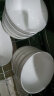 洁雅杰陶瓷碗中式白瓷小碗家用4.5英寸米饭碗喝汤碗面碗套装10只装 晒单实拍图