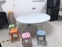ALLPOP 折叠圆桌便携式塑料餐桌椅圆形餐桌家用户外聚餐大排档酒店餐厅 1.65米折叠升级卡扣款11-13人 实拍图