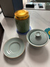 龙泉青瓷哥窑冰裂三才盖碗手工陶瓷功夫茶具喝茶碗手抓泡茶碗耐高温冲茶器 哥窑粉青开片-礼盒装 实拍图