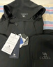 骆驼（CAMEL）三防冲锋衣户外登山服防风防水防污三合一运动外套 A9W214119AX，黑色，男女同款 S 实拍图