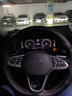 奥迈尔 大众真皮手缝方向盘套新探岳途昂途岳朗逸高尔夫7速腾凌渡宝来POLO迈腾帕萨特途观L把套改装 黑色红线两侧打孔 帕萨特专用 实拍图