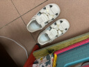 江博士学步鞋 夏季女童学步凉鞋蝴蝶结包头儿童凉鞋B14242W026米色 25 晒单实拍图