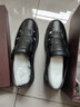 老人头凉鞋男真皮洞洞鞋男皮鞋中老年人夏季皮凉鞋子头层牛皮休闲皮鞋男 黑色 40 【皮鞋尺码，可咨询客服】 实拍图