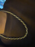 中国黄金（CHINA GOLD）银项链男士项链足银龙头链项链六字箴言粗款链子老公男友生日礼物 【龙头项链】约43g 实拍图