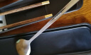 美厨（maxcook）316L不锈钢勺子木筷子餐具套装 鸡翅木便携式筷勺三件套MCK5596 实拍图