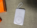 图拉斯磁吸自带线【全新升级】超轻薄快充10000毫安小巧便携式苹果magsafe充电宝3c认证云宝可上飞机高铁 支持企业定制&咨询客服 【5A级性能/3C安全双认证】丨顶配超轻薄冰感快充 实拍图