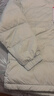 鸭鸭（YAYA）明星同款羽绒服女短款立领情侣同款男秋冬装新款面包服小个子外套 云雀色(男女同款) L 【建议130-150斤】 实拍图