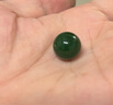 语约天然和田玉散珠 碧玉珠子 俄料菠菜绿圆珠子 单珠手串配珠diy配饰 精选老坑菠菜绿14mm/单颗 实拍图