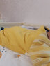 赞翠春秋冬夹棉加厚男女宝宝棉衣新生儿爬服宝宝外出服婴儿保暖外套 棒球虎黄色 80cm 建议12-15个月 实拍图