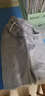 畅登 裤子男秋冬款ins卡通印花青少年抽绳宽松学生直筒九分百搭哈伦裤 灰色+灰色【加绒款】 XL 实拍图