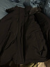 杰克·琼斯（JACK&JONES）男装冬季新款短款男士羽绒服加厚连帽宽松面包服保暖鸭绒上衣外套 黑色E40-1 M 175 实拍图
