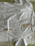 无印良品（MUJI）男式 天竺编织 圆领短袖T恤男士打底衫男装男款夏季纯色上衣 白色AB1M0C4S L (175/100A) 实拍图