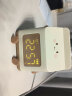 汉时（Hense）创意牛奶盒智能电子闹钟学生专用起床神器卧室时钟儿童闹钟HA2302 咖啡色 晒单实拍图