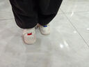 卡特兔宝宝学步鞋春季新品小K盾机能鞋男女童宝宝幼儿园小白鞋X3CE016 实拍图