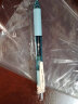 【派通专卖】日本Pentel派通BLN-105中性笔针管式0.5按动彩色顺滑速干防滑水笔签字笔学生用 天蓝色笔身（黑色芯） 1支 实拍图