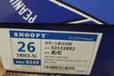 SNOOPY史努比童鞋儿童运动鞋秋季跑步鞋男女童休闲小白鞋3810深蓝蓝26 实拍图