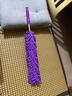 天气不错 汽车可伸缩雪尼尔蜡拖/车掸/除尘掸/鸡毛掸子 紫色 汽车用品 实拍图
