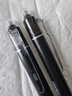 按动可擦笔学生专用黑色可擦拭中性笔笔芯三年级摩易擦笔晶蓝 黑色 【专享】2支 实拍图