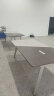 酷门（KUMEN）创意会议室桌长桌简约现代培训桌长条桌大小型洽谈桌椅组合工作台 橡木色+可可灰拼色 色卡一块定制颜色 晒单实拍图