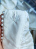 拓涩（TUOSE）连衣裙2023春秋新款很仙的法式小众收腰显瘦流行百搭长袖气质中裙 乳白色 M 晒单实拍图