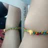 中国黄金（CHINA GOLD）5201314黄金手链女款足金情侣手链七夕情人节礼物送女友老婆实用 520足金手链—可定制刻字 实拍图