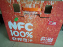 汇源100%NFC橙汁1L*4盒鲜榨非浓缩还原果汁饮料礼盒整箱 实拍图