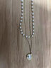 栢启歆珍珠项链锁骨链ins风女士轻奢高级小众甜美百搭吊坠搭配礼服 珍珠锁骨链【双层】 实拍图