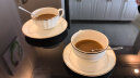 国涛骨瓷咖啡杯高档精致咖啡杯碟金边陶瓷欧式咖啡器具定制下午茶套装 金边明海 晒单实拍图