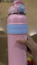 BOTTLED JOY吨吨保温杯王一博吨吨杯大容量316内胆男女学生水杯情人节礼物 粉浪社+316内胆+3重防漏 1L 实拍图