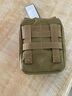 路游（LooYoo） A138军迷尼龙料单肩挎包拎包休闲腰包8吋平板包多功能战术附件包 8吋卡其色 实拍图