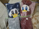 梦舒纷睡袍女冬情侣睡衣冬季长袖卡通可爱加绒加厚唐老鸭浴袍家居服睡裙 唐老鸭睡袍+裤子 L 实拍图