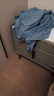 猫人（MiiOW）棉莫代尔男士睡衣男夏季冰丝短袖短裤凉感外穿家居服男蓝色4XL 晒单实拍图
