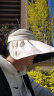 蕉下（beneunder）女士半包式贝壳防晒帽空顶遮阳帽子太阳帽防紫外线黑胶BM55624 晒单实拍图