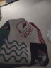 唐狮（TonLion）2022毛衣女复古设计感印花针织衫可爱宽松上衣 瑰丽红 S  实拍图