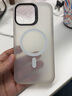 邦克仕(Benks)苹果15/15promax手机壳iphone15pro轻砂防摔磁吸壳耐磨不沾指纹 【透白】气囊防摔 | 轻奢磨砂 | 原机手感 iPhone 15 Pro Max 6.7寸 实拍图