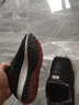 红青百年休闲鞋男冬款加绒棉鞋一脚蹬中老年软底防滑健步鞋男女旅游户外鞋 黑色(男款) 40 实拍图