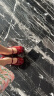 卓诗尼玛丽珍女鞋2024年春季新款配裙子珍珠单鞋女法式皮鞋粗跟高跟鞋女 红色-4.5CM 37 实拍图