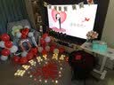 企米求婚布置室内表白520七夕装饰道具情人节送女生浪漫房间惊喜场景 室内求婚布置套餐 实拍图