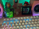 罗技（G）G715极光无线机械键盘电竞游戏键盘 RGB背光无线蓝牙键盘充电电脑87键红轴三模 白色定制女生礼物 G715（类红轴）大耳狗套装 柠檬汽水 晒单实拍图