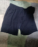 浪莎睡裤男夏季纯棉宽松舒适家居五分裤薄款大码短裤男士休闲裤 【纯棉】藏青色 185/XXXL 实拍图